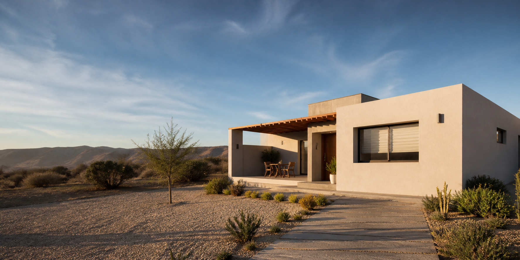Vivienda familiar contemporánea usada en la demo conceptual